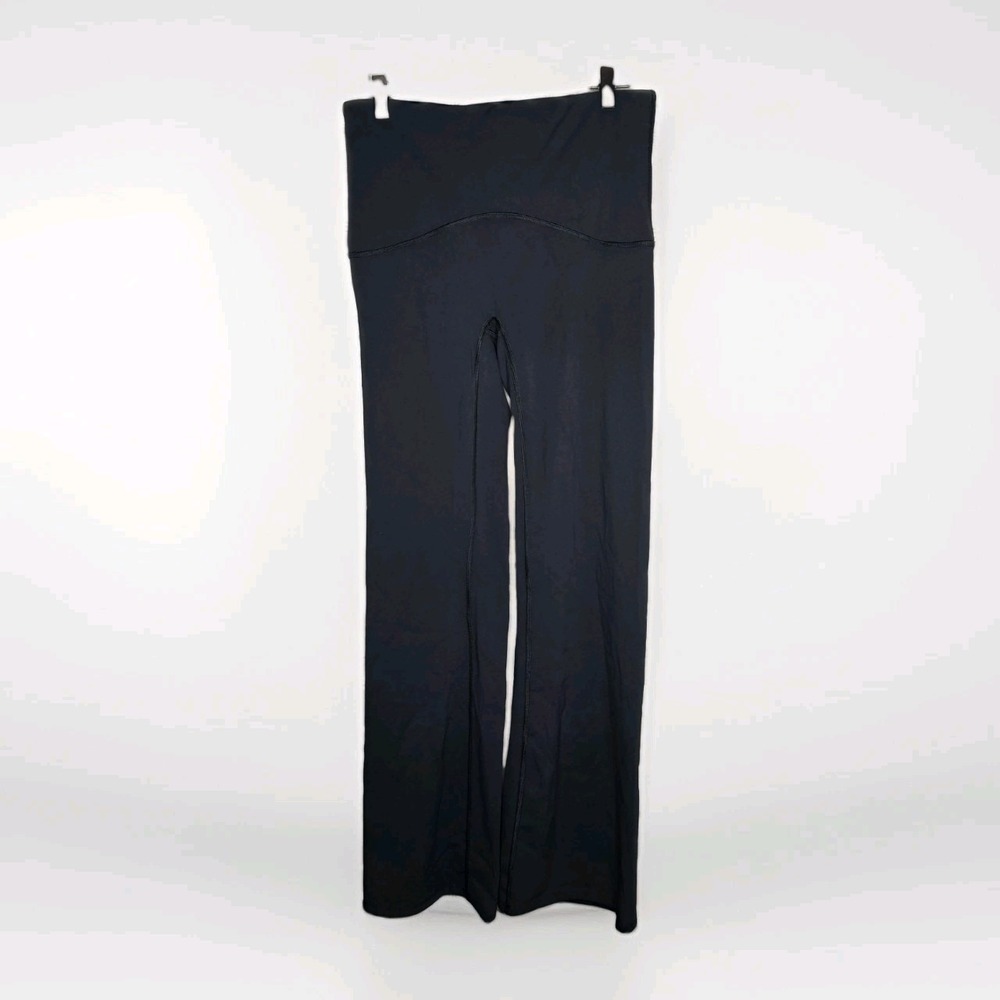 Spanx Women Booty Boost Flare Yoga Pant Black Size XL Athleisure Travel Athletic